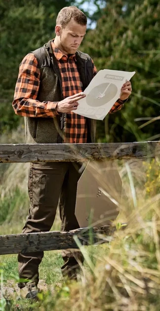 Рубашкa Harkila Scandinavian L/S 3XL Mandarin Check - изображение 8