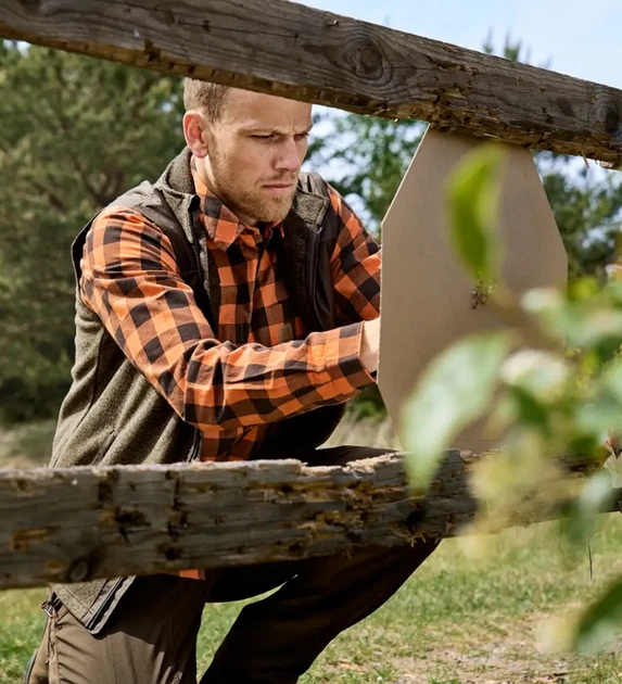 Рубашкa Harkila Scandinavian L/S 3XL Mandarin Check - изображение 10