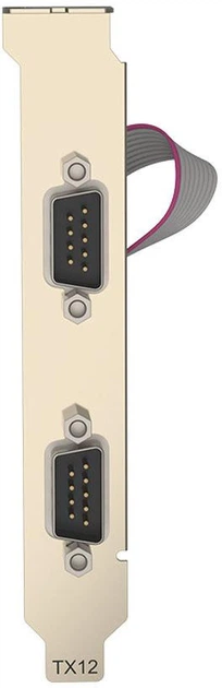 Kontroler PCI Express Unitek 2x RS-232 (DB9) Y-7503 - obraz 3