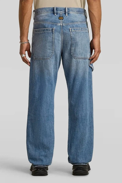 Чоловічі сині джинси Carpenter 3D Loose G-Star RAW 33-32 D23695,D776 - зображення 2