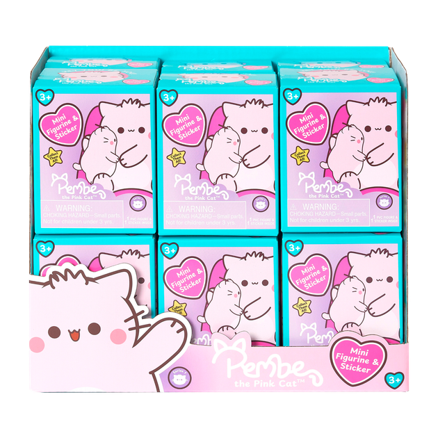 Коллекционная фигурка-сюрприз Pembe The Pink Cat Plastic Figures (0022286210454) - Фото 13 Коллекционная фигурка-сюрприз Pembe The Pink Cat Plastic Figures (0022286210454) - изображение 13