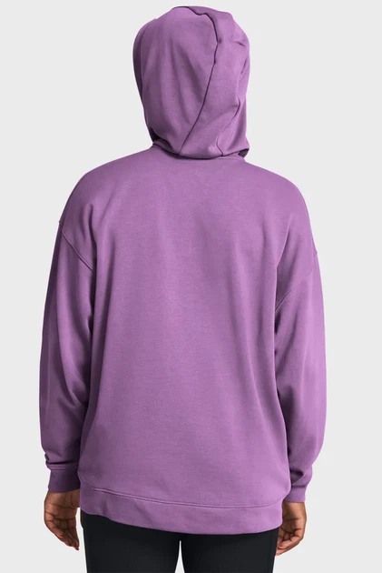 Жіноче бузкове худі UA Rival Terry OS FZ Hooded Under Armour XS 1386043-560 - Фото 2 Жіноче бузкове худі UA Rival Terry OS FZ Hooded Under Armour XS 1386043-560 - изображение 2