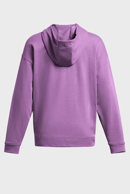 Жіноче бузкове худі UA Rival Terry OS FZ Hooded Under Armour XS 1386043-560 - Фото 4 Жіноче бузкове худі UA Rival Terry OS FZ Hooded Under Armour XS 1386043-560 - изображение 4