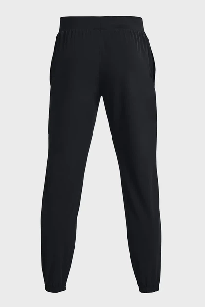 Чоловічі чорні спортивні штани UA Stretch Woven Joggers Under Armour SM 1382119-001 - изображение 6