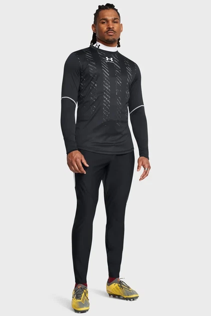 Чоловічі чорні спортивні штани UA M's Ch. Pro Pant Under Armour LG 1379448-004 - Фото 2 Чоловічі чорні спортивні штани UA M's Ch. Pro Pant Under Armour LG 1379448-004 - изображение 2