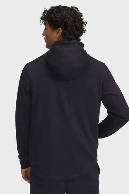Чоловіче чорне худі UA Rival Terry Logo Hood Under Armour XXL 1390141-001 - изображение 2