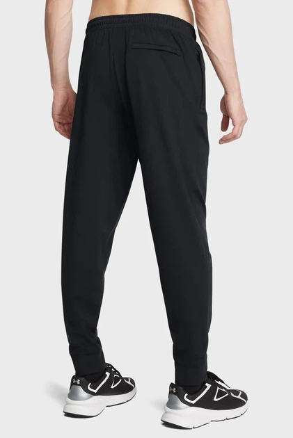 Чоловічі чорні спортивні штани UA Meridian Joggers Under Armour S 1386978-001 - Фото 3 Чоловічі чорні спортивні штани UA Meridian Joggers Under Armour S 1386978-001 - изображение 3