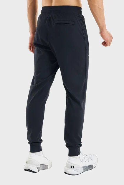 Чоловічі чорні спортивні штани SPORTSTYLE JOGGER Under Armour S 1290261-001 - изображение 3