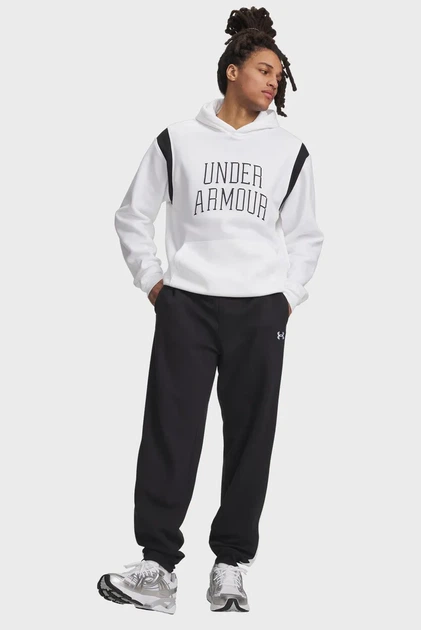 Чоловічі штани спортивні UA Rival Fleece Nov Pants Under Armour XL 6009352-001 - зображення 2