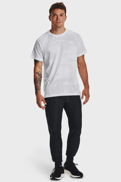 Чоловічі чорні спортивні штани QUALIFIER RUN ELITE PANT Under Armour L 1379289-001 - изображение 2