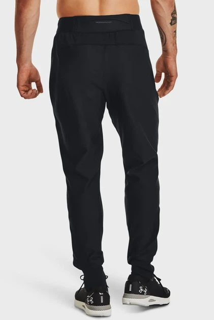 Чоловічі чорні спортивні штани QUALIFIER RUN ELITE PANT Under Armour L 1379289-001 - изображение 3