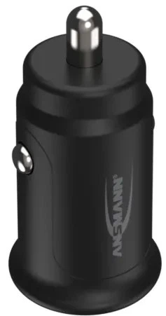 Ładowarka samochodowa Ansmann CC230PD USB-A USB-C 30 W 1000-0029 Czarna (4013674176892) - obraz 2