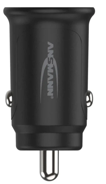 Ładowarka samochodowa Ansmann CC230PD USB-A USB-C 30 W 1000-0029 Czarna (4013674176892) - obraz 3