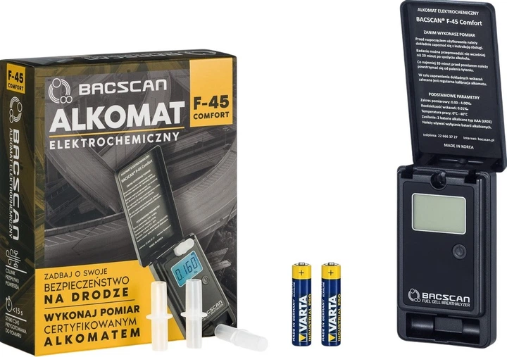 Alkomat BACscan F-45 Comfort - obraz 2