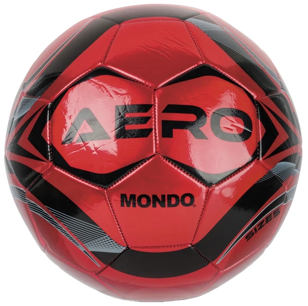 Piłka nożna Mondo Aero 22 cm Mix wzorów (8001011137121) - obraz 3