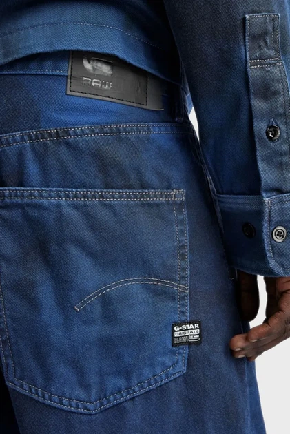 Чоловічі темно-сині джинси Type 96 Loose G-Star RAW 30-32 D23693,D338 - Фото 4 Чоловічі темно-сині джинси Type 96 Loose G-Star RAW 30-32 D23693,D338 - зображення 4