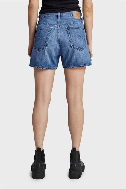 Жіночі сині джинсові шорти G-Star RAW 28 D24382,D536 - зображення 2