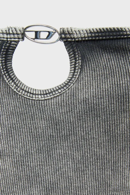 Жіночі сірі трусики UFPN-D-OVAL-HIGH-WAISTED-BRIEF MUTANDE Diesel S A15364 0LKAR - Фото 4 Жіночі сірі трусики UFPN-D-OVAL-HIGH-WAISTED-BRIEF MUTANDE Diesel S A15364 0LKAR - изображение 4