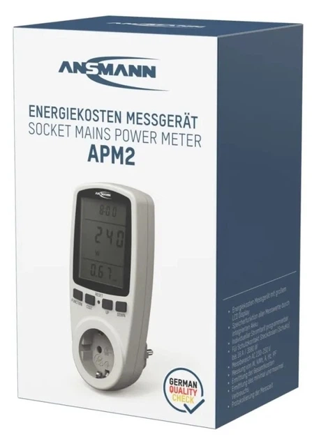 Лічильник витрат електроенергії Ansmann APM2 1260-0007 (4013674191826) - зображення 6