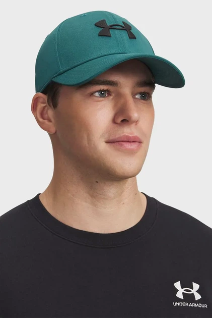 Чоловіча бірюзова кепка M Blitzing Low STR-GRN Under Armour M/L 1376700-338 - зображення 2