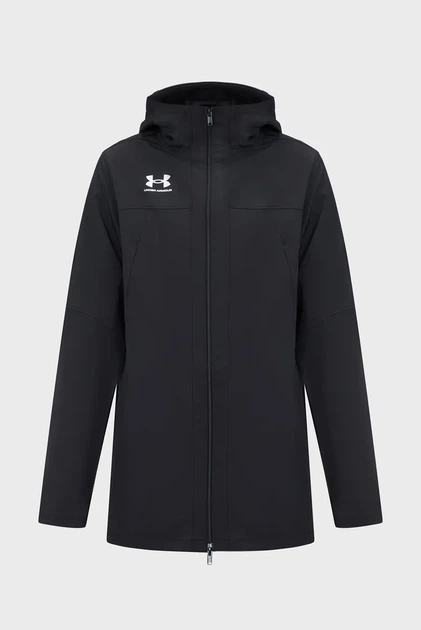Чоловіча чорна вітровка UA M's Ch. Pro Jacket Under Armour L 1387162-001 - Фото 5 Чоловіча чорна вітровка UA M's Ch. Pro Jacket Under Armour L 1387162-001 - изображение 5