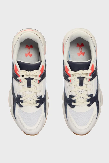 Білі шкіряні кросівки UA Forge 96 LEATHER reissue Under Armour 43 3027719-102 - изображение 4