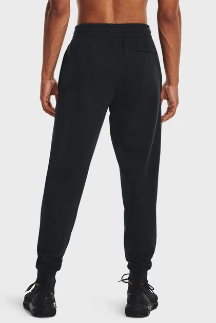 Чоловічі чорні спортивні штани Rival Fleece Joggers Under Armour XS 1379774-001 - зображення 3