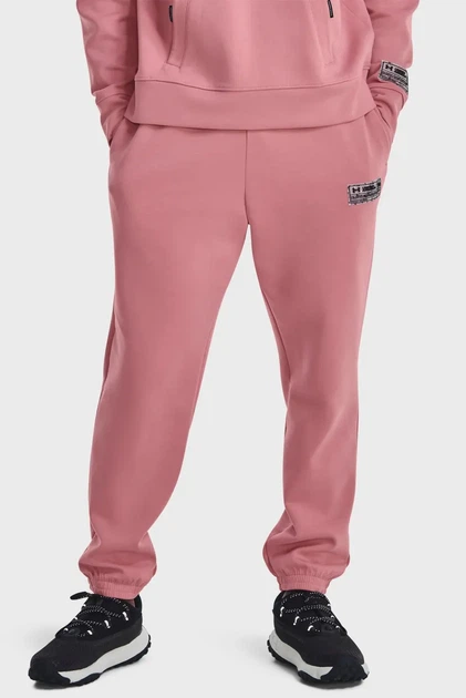 Рожеві спортивні штани UA Summit Knit Joggers (унісекс) Under Armour XXL 1377175-697 - изображение 2