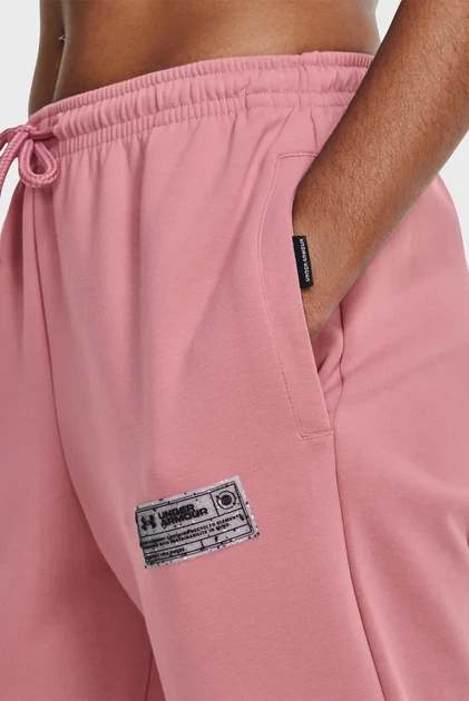 Рожеві спортивні штани UA Summit Knit Joggers (унісекс) Under Armour XXL 1377175-697 - изображение 6