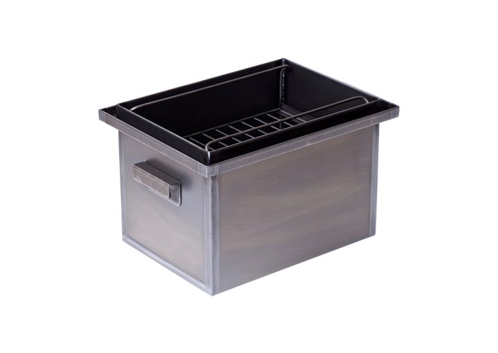 Коптильня SmokeHouse Kit M Original 400х300х320 мм до 4 кг для горячего и холодного копчения с дымогенератором и термометром стальная - изображение 2