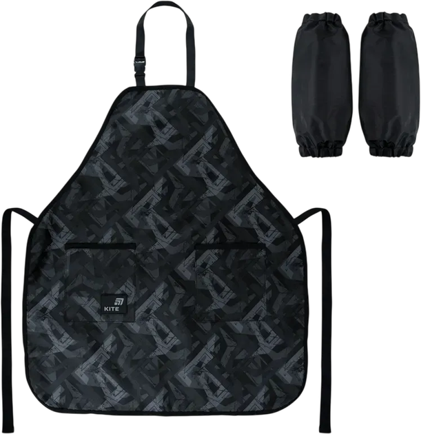 Фартух підлітковий Kite Education Teens Pattern з нарукавниками 69х60 см (K26-526-3) - Фото 1 Фартух підлітковий Kite Education Teens Pattern з нарукавниками 69х60 см (K26-526-3) - зображення 1
