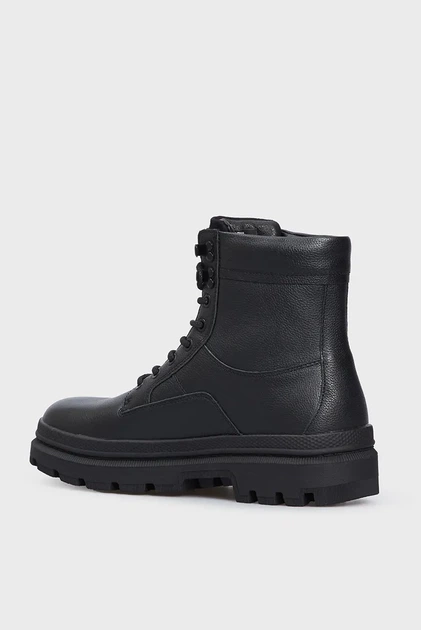 Чоловічі чорні шкіряні черевики Arron Lace Mid M G-Star RAW 45 D25774,01 - изображение 4