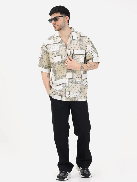 Koszula męska Dickies Glandorf DK0A889TC481 S Beżowa (800070354539) - obraz 3