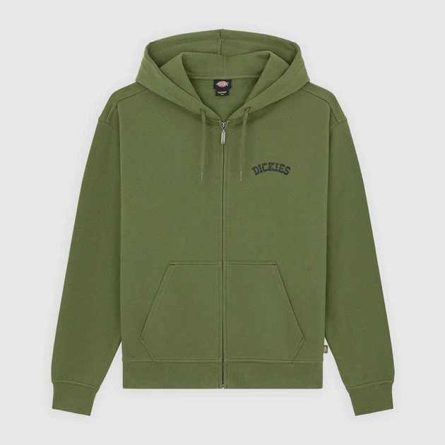 Bluza męska rozpinana streetwear z kapturem Dickies Bettsville Fz DK0A885IK721 L Zielona (800070354533) - obraz 7