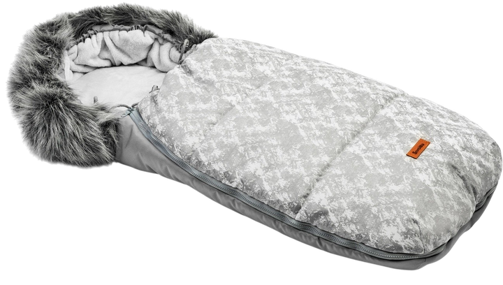 Śpiworek do wózka Sensillo Olaf 100 x 45 cm Jasno-szary (5903076305404) - obraz 2