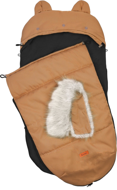 Śpiworek do wózka Sensillo Sierra 100 x 50 cm Camel (5902021524259) - obraz 2