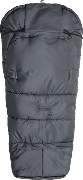 Śpiworek do wózka Sensillo Combi 3w1 polar 100-80 × 45 cm Graphite-Grey (5902021525621) - obraz 2