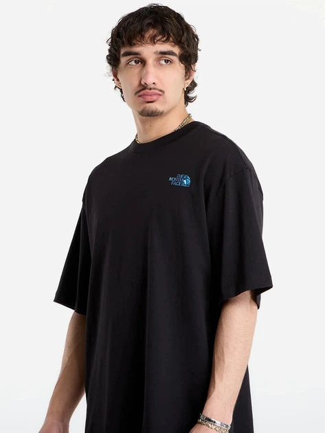 Koszulka bawełniana długa męska The North Face M Liquid NF0A8G9WJK31 M Czarna (800070354836) - obraz 4