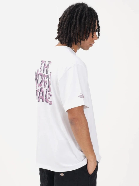 Koszulka bawełniana długa męska The North Face M Drip NF0A8GABFN41 M Biała (800070354856) - obraz 3