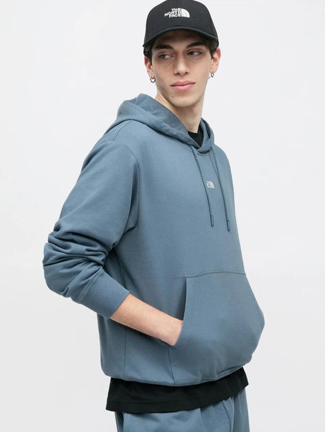 Bluza męska z kapturem kangurka The North Face U Essential NF0A8GQD0U31 XL Szara (800070354870) - obraz 4