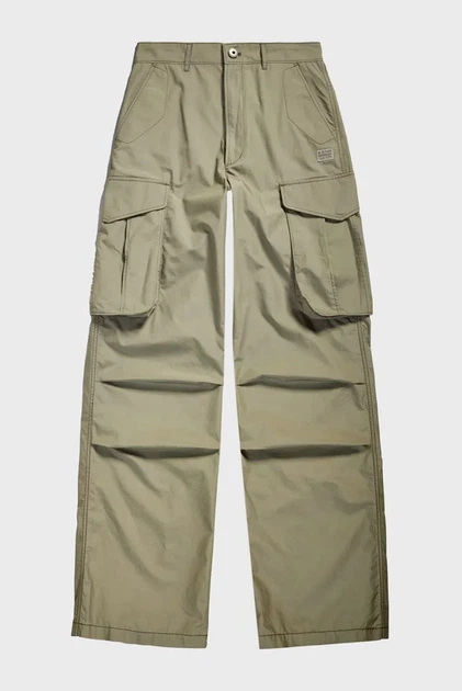 Жіночі оливкові карго High Waist Cargo G-Star RAW 25-32 D24401,A790 - Фото 4 Жіночі оливкові карго High Waist Cargo G-Star RAW 25-32 D24401,A790 - зображення 4