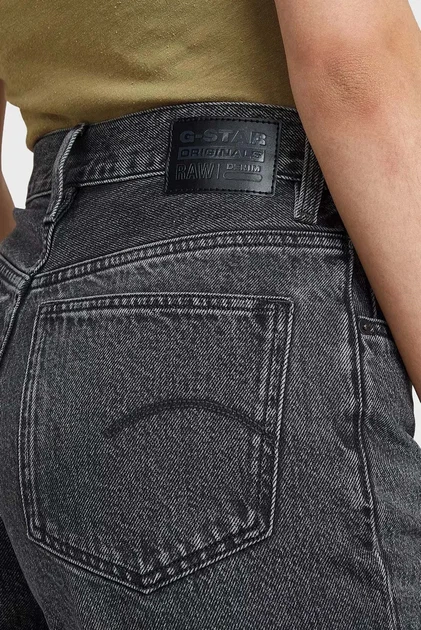 Жіночі темно-сірі джинсові шорти Viktoria G-Star RAW 25 D26268,D933 - изображение 5