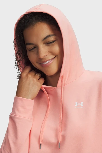Жіноче розове худі Sport Terry Hoodie Under Armour SM 6011015-603 - Фото 3 Жіноче розове худі Sport Terry Hoodie Under Armour SM 6011015-603 - зображення 3