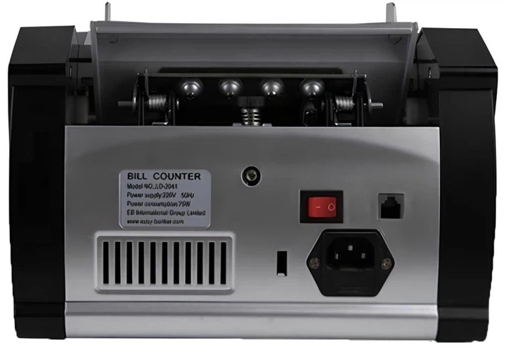 Скоростной счётчик банкнот LD-2041 Bill Counter надежный аппарат для пересчета купюр с УФ проверкой валют и автоматическим подсчетом - Фото 4 Скоростной счётчик банкнот LD-2041 Bill Counter надежный аппарат для пересчета купюр с УФ проверкой валют и автоматическим подсчетом - изображение 4