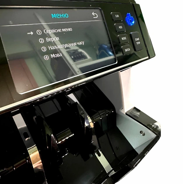Счетчик Hyundai MIB-10D NEO MAX 2025 Сортировщик на 1 Карман с автоматическим определением номиналов, валюты +Принтер серийных номеров, с проверкой подлинности денег - изображение 6
