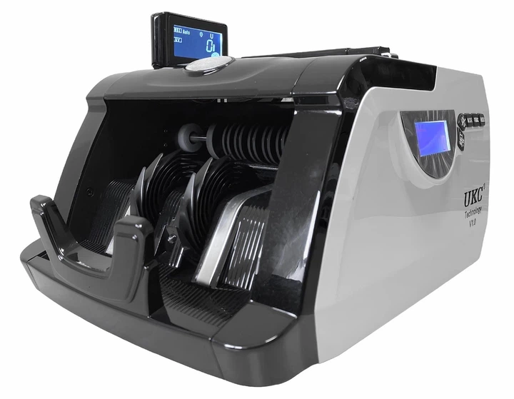 Сортировщик валют Bill Counter 6200 UV/MG с проверкой подлинности и номинала, мультивалютный, дисплей Скоростной счётчик денег Современный детектор банкнот С функцией детекции подделок - Фото 3 Сортировщик валют Bill Counter 6200 UV/MG с проверкой подлинности и номинала, мультивалютный, дисплей Скоростной счётчик денег Современный детектор банкнот С функцией детекции подделок - изображение 3