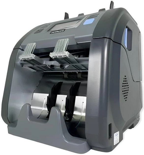 Профессиональный Счетчик банкнот Magner 165F HITACHI iH-110 с детекцией УФ/ИК/магнит, 800-1500 банкнот/мин, тачскрин, с автоматическим стартом подсчёта, Мультивалютный - Фото 5 Профессиональный Счетчик банкнот Magner 165F HITACHI iH-110 с детекцией УФ/ИК/магнит, 800-1500 банкнот/мин, тачскрин, с автоматическим стартом подсчёта, Мультивалютный - изображение 5