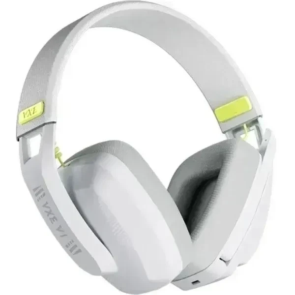 Беспроводные игровые наушники VGN VXE Siren V1 White Геймерская гарнитура с микрофоном и 2.4 ГГц / Bluetooth - Фото 1 Беспроводные игровые наушники VGN VXE Siren V1 White Геймерская гарнитура с микрофоном и 2.4 ГГц / Bluetooth - изображение 1