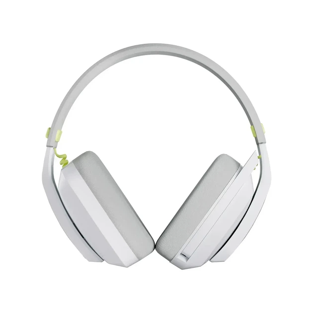Беспроводные игровые наушники VGN VXE Siren V1 White Геймерская гарнитура с микрофоном и 2.4 ГГц / Bluetooth - Фото 2 Беспроводные игровые наушники VGN VXE Siren V1 White Геймерская гарнитура с микрофоном и 2.4 ГГц / Bluetooth - изображение 2