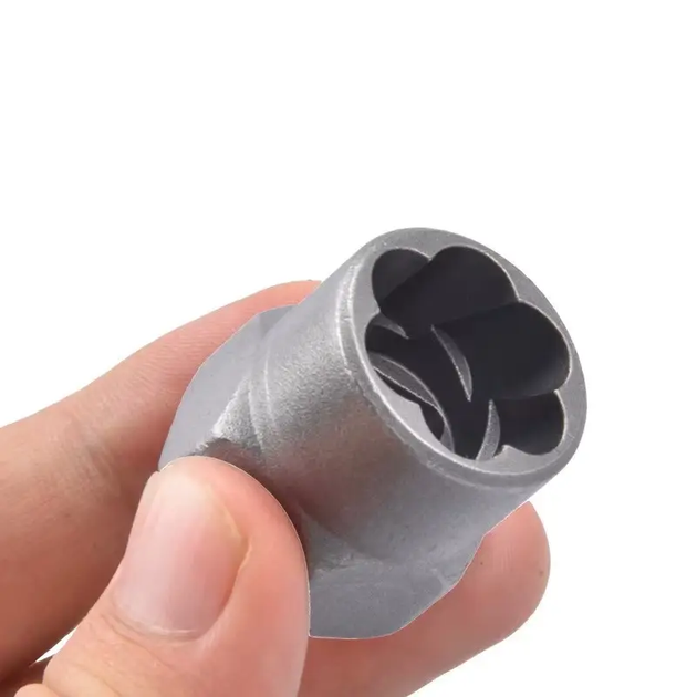 Набор для удаления поврежденных болтов и гаек RIAS Nut & Bolt Extractor 14 предметов (3_08094) - Фото 5 Набор для удаления поврежденных болтов и гаек RIAS Nut & Bolt Extractor 14 предметов (3_08094) - изображение 5